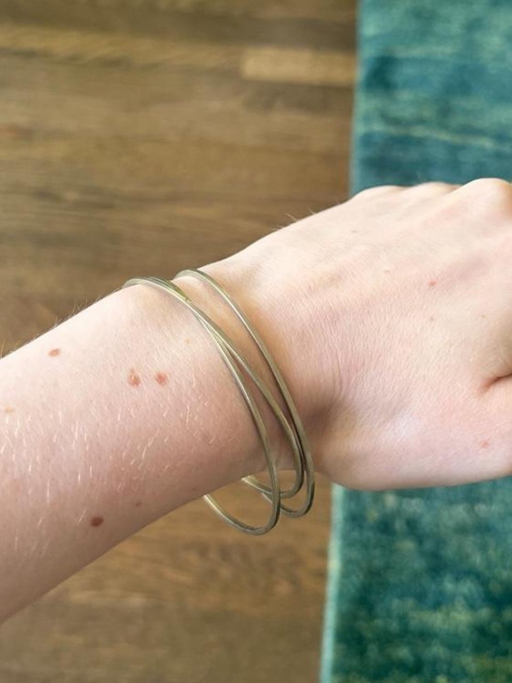 Taxco Vintage Sterling 925 Bangles (3 stack)